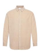 Slhregowen-Cord Shirt Ls Noos Selected Homme Cream