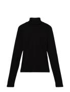 Nlfdida Ls Rollneck Top LMTD Black