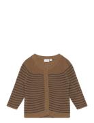 Nbmnesalle Ls Knit Card Name It Brown