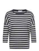 Mikasz Striped Pullover Saint Tropez Blue