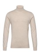 Cfkonrad Merino Roll Neck Knit Casual Friday Cream