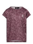 Hmlnanna T-Shirt S/S Hummel Purple
