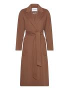 Belted Double Face Coat IVY OAK Brown