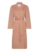 Belted Double Face Coat IVY OAK Pink