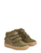 Gerd Tex Velcro Bootie Wheat Khaki