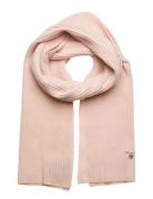 Unisex. Wool Knit Scarf GANT Pink