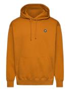Cass Patch Hoodie Double A By Wood Wood Orange