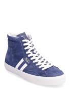 Court Vulc Mid Suede Sneaker Polo Ralph Lauren Blue