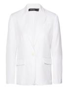 Airy Viscose Twill-Jacket Lauren Ralph Lauren White