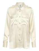 Cusanne Goldbutton Shirt Culture Cream