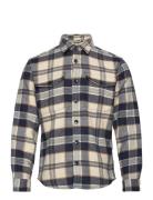 Slhloosepablo Ls Check Overshirt W Selected Homme Cream