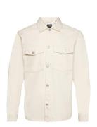 Onstron Ovr Twill Ls Shirt ONLY & SONS White