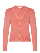 Viril Multi Short L/S Knit Cardigan-Noos Vila Pink
