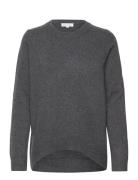 Straight O-Neck Sweater Davida Cashmere Grey