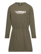 Hmlfreya Dress L/S Hummel Green