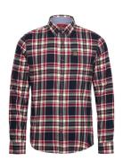 L/S Cotton Lumberjack Shirt Superdry Navy