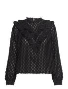 Slconstantine Blouse Ls Soaked In Luxury Black
