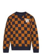 Rod Junior Checkered Sweatshirt Wood Wood Patterned