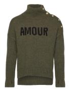 Polo Neck Sweater Or Jumper Zadig & Voltaire Kids Khaki