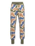 College Pants Beige Terazzo Geggamoja Patterned