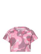 Jg Tr-Es Aop T Adidas Sportswear Pink