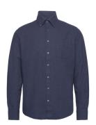 Bs Cotton Casual Modern Fit Shirt Bruun & Stengade Navy