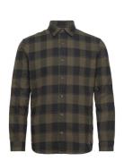 Jjplain Fall Buffalo Shirt Ls Jack & J S Khaki