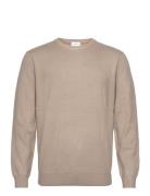 Ecovero O-Neck Knit Lindbergh Beige