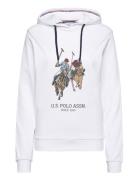 Uspa Hood Sweat Britta Women U.S. Polo Assn. White