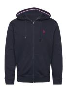 Uspa Sweat Hood/Zip Erdi Men U.S. Polo Assn. Navy