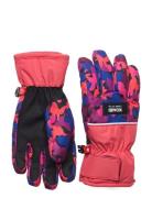 Snowpark Jr Glove Kombi Pink