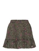 Skirt Flower Dot Creamie Green