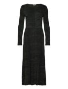 Objtula L/S Long Dress 129 Object Black