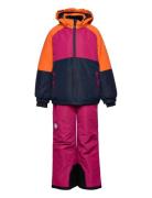 Ski Set - Colorblock Color Kids Patterned