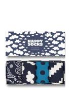 4-Pack Moody Blues Socks Gift Set Happy Socks Navy