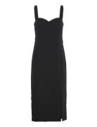 Echo Crepe Dress French Connection Black