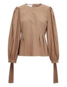 Klarakb Top Karen By Simonsen Beige