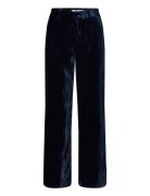 Onlberry-Irie Hw Velvet Wide Pant Tlr ONLY Navy