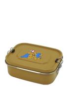 Bamse, Lunchbox In Tinplate, Bear-Yellow Rätt Start Brown