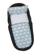 Elephant Eco, Bed Set, Stroller/Cot, Grey Rätt Start Blue