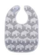 Elephant, Bib, Grey Rätt Start Grey