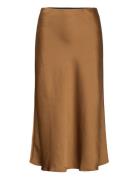 Yaspastella Hw Midi Skirt - Ca YAS Brown