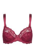 Aubree Uw Side Support Bra Fantasie Burgundy