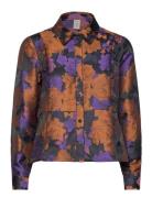 Yaspirio Ls Jacquard Shirt YAS Purple