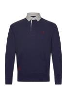 Classic Fit Flag-Patch Rugby Shirt Polo Ralph Lauren Navy