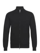 Man Zip Cardigan Davida Cashmere Black