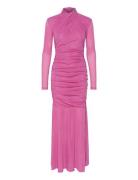 Adiagz Ls Long Dress Gestuz Pink