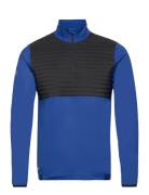 Mens Gleneagles Thermo Midlayer Abacus Blue