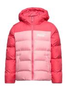 Colourblock Polyball Hooded Jacket PUMA Pink