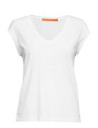 Cc Heart Basic V-Neck T-Shirt Coster Copenhagen White